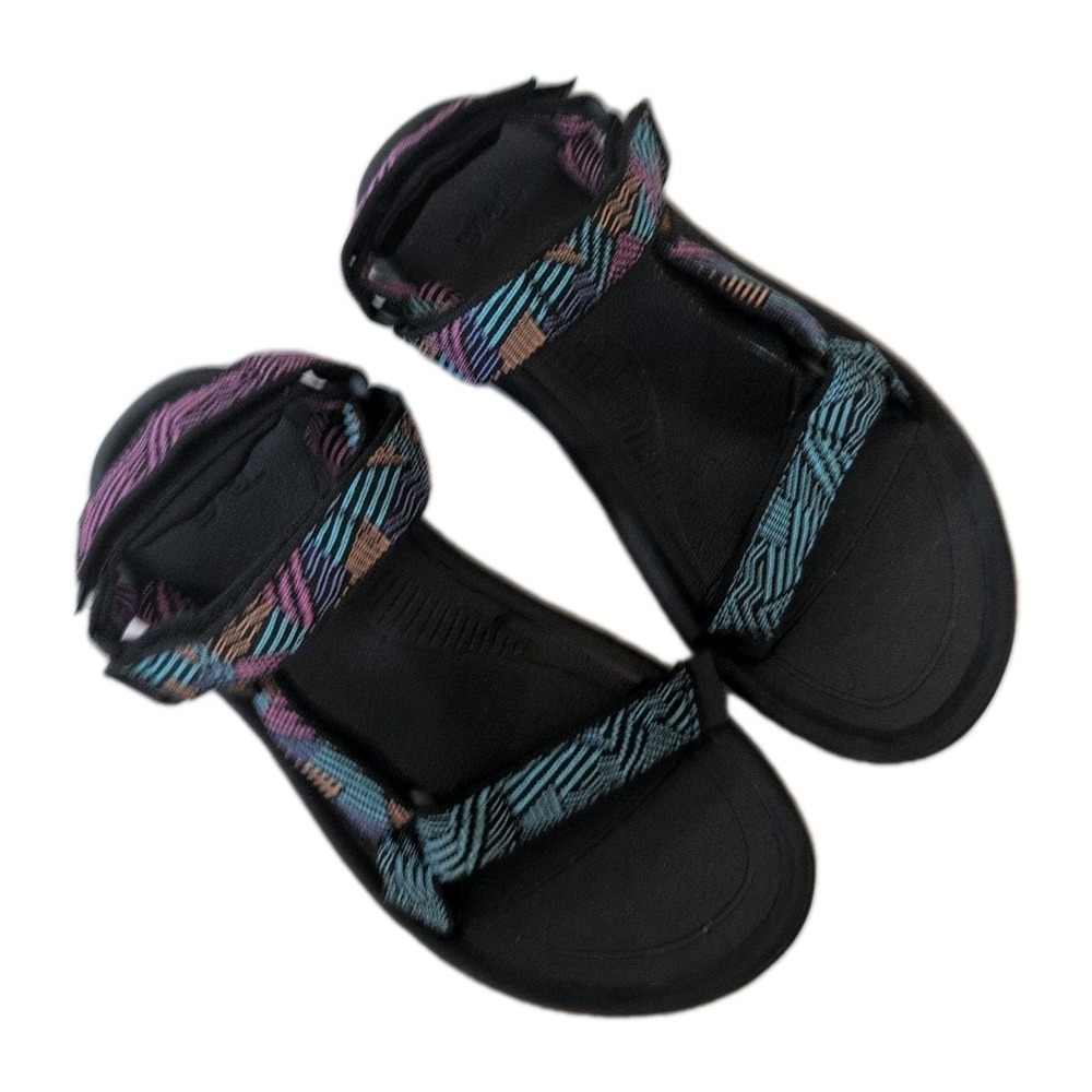 Teva Women's 8 Hurricane XLT2 Sport Hiking Sandals Classic 1019235 Black - New - Picture 2 of 5